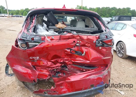 2021 Mazda Cx-5 Grand Touring из США, поврежденный, VIN JM3KFBDM4M1429357